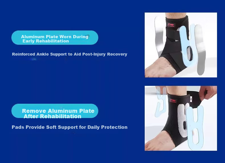 LI-NING Ankle Brace Support for Sprain Ligament Injury Protection Achilles Tendon Recovery for Kids 12