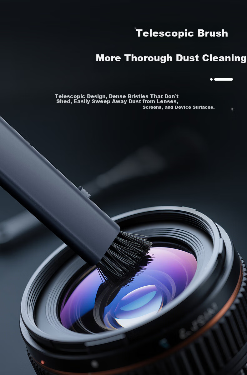 NEEWER 16-in-1 Camera Cleaning Kit CMOS Sensor Cleaning Swabs Dust Removal Tools for Canon Nikon Sony Mirrorless Cameras Lens Cleaning Paper Air Blower 7