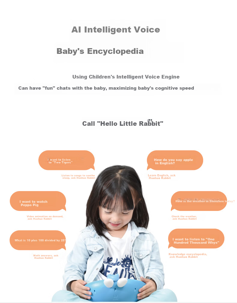 Huohuotu Early Education Learning Machine, AI Intelligent Eye Protection Large Screen Children's Tablet, Reading Pen Machine, Home Tutoring Device, Birthday Gift 8