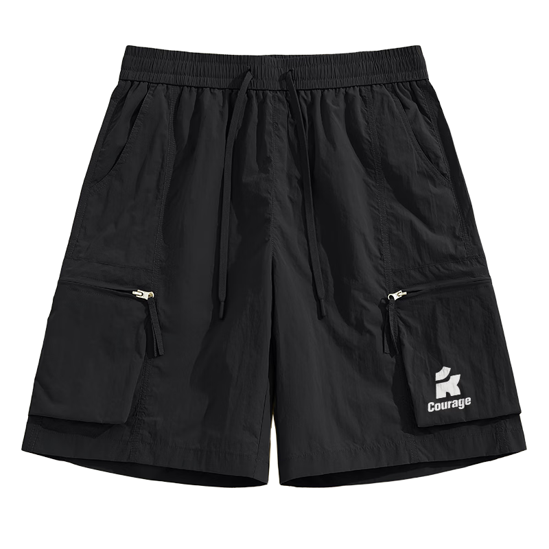 Baleno Men's Summer Casual Slim Fit High Waist Cargo Shorts Basic Loose Breathable Lightweight Shorts