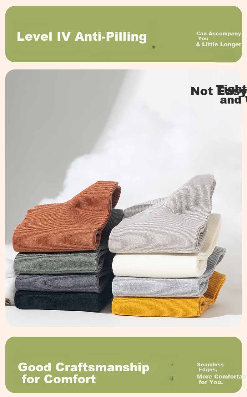 Dongfangyuan Men's Short Socks Spring Summer [10A Antibacterial Deodorant] Breathable Low-Cut Casual Cotton Socks 7 Pairs Pack 3
