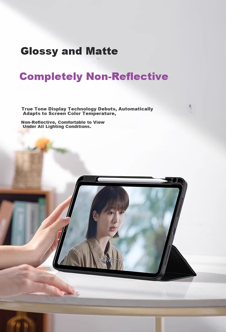Gnoson Tempered Glass Screen Protector for Apple iPad 10 2025 Model iPad 11-inch A16 Chip 2026 iPad 12-inch Full Coverage HD Anti-Drop Film 8