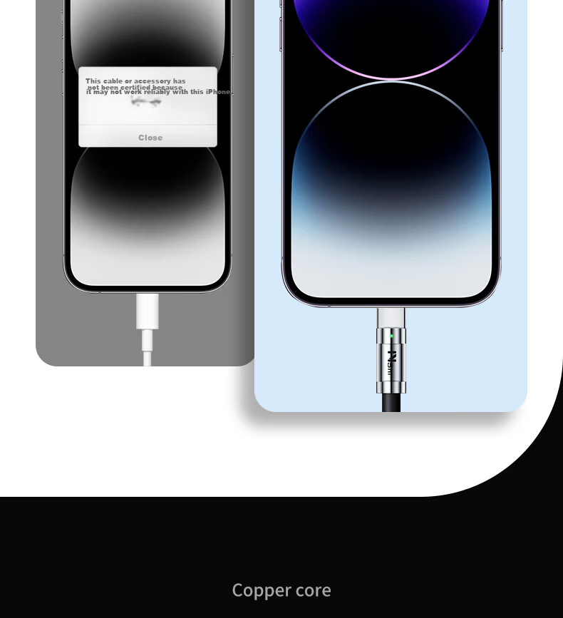 Apple iPhone 14 Fast Charging Data Cable Compatible with iPhone 13 Pro Max/12/11/XR/8/7, Air/iPad 9 Thickened 2M Black 6