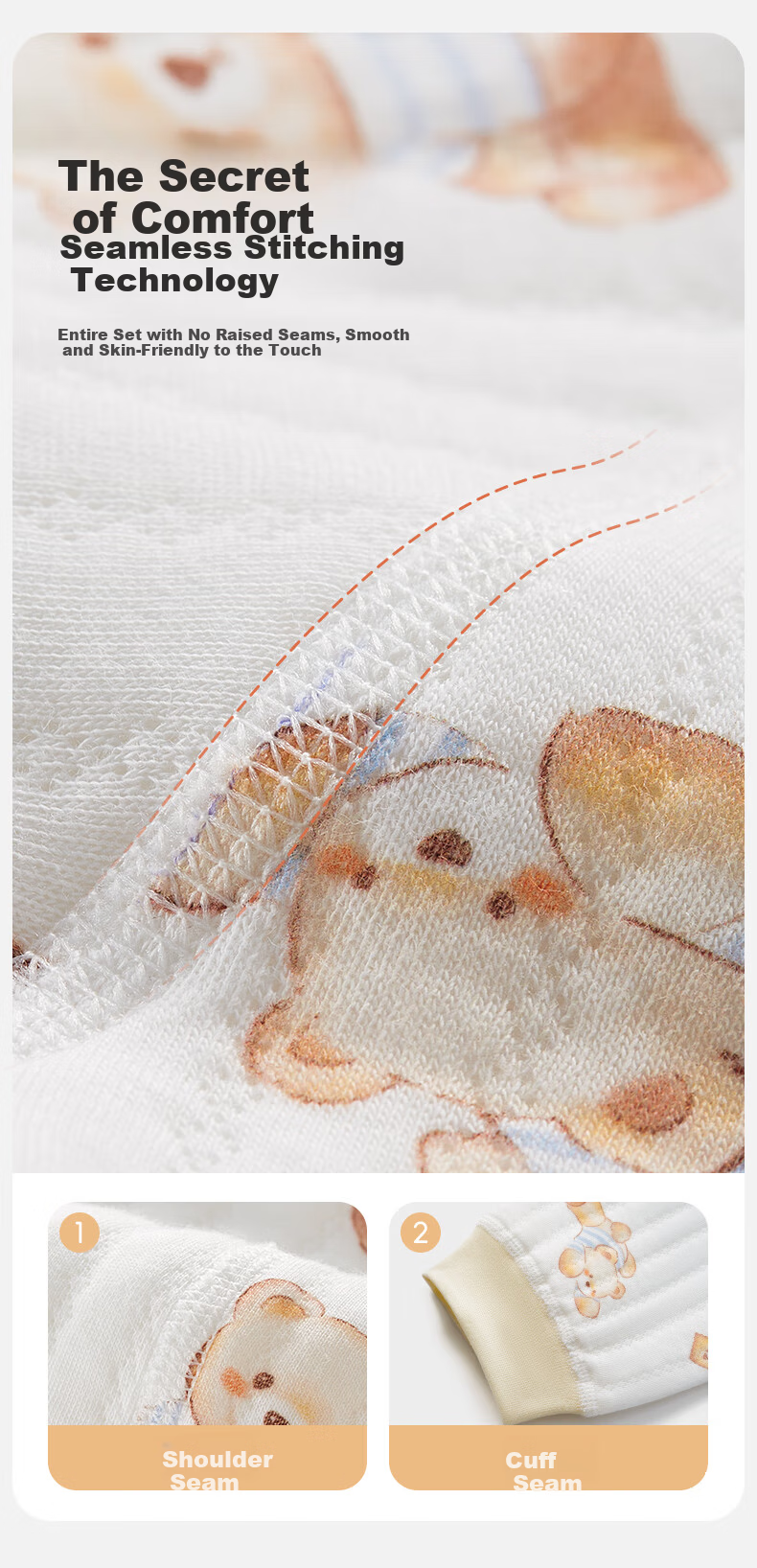 AIBEDILA Baby Romper Spring Air Layer Warm Onesie Infant Bodysuit Jumpsuit 7
