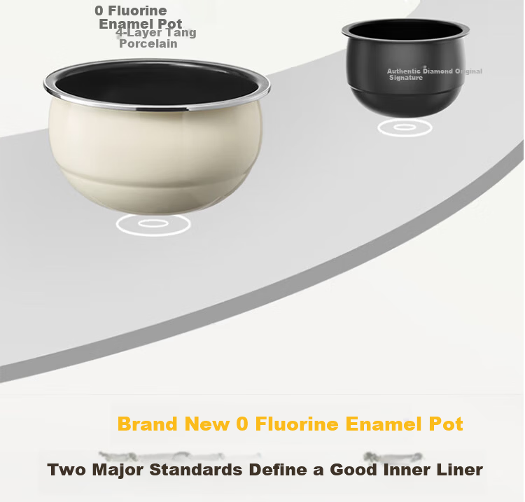 Joyoung 3L Household 0-Fluoride Enamel Ceramic Rice Cooker Honey Jar Style Electric Pressure Rice Cooker 20-Minute Quick Cook Multifunctional Rice Cooker F-30NF02 5
