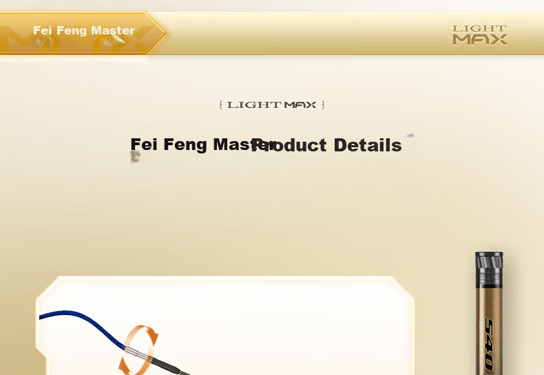 Chuangweiling Tian Feifan Master Ultra-Light Multi-Purpose Fishing Rod Super Light Hard Carbon Crucian Carp Rod 6.3m 38