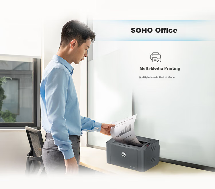HP 102a Black and White Laser Printer Home Office Compact Zhan Series One-Year On-Site Service 5