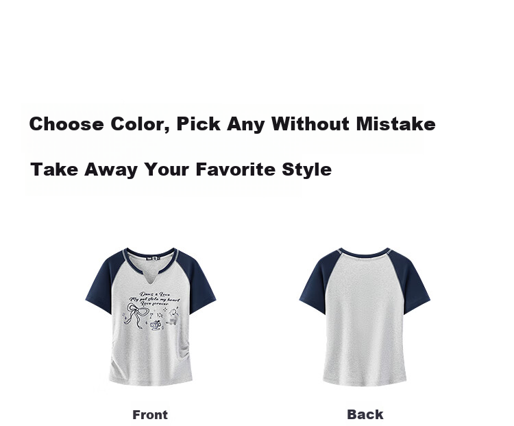 Semir Cooling Short Sleeve T-Shirt Women Summer Crop Printed Slim Raglan Sleeve 2026 Slim Fit Clothing 109326100016 8