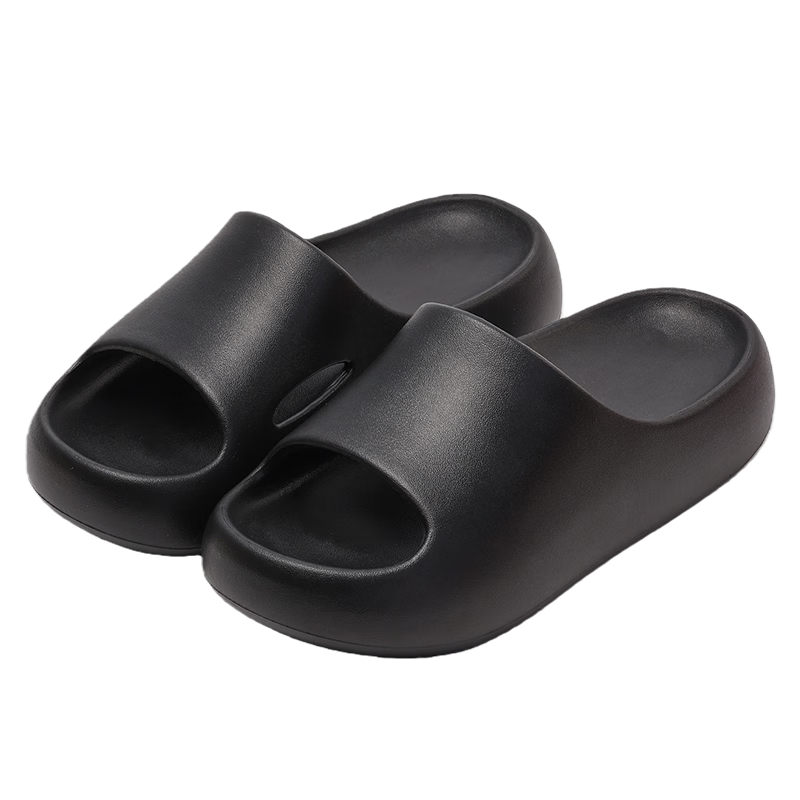Mercury Home Textile Women's Platform Thick-Soled Slippers Summer New Indoor Bathroom Non-Slip EVA Beach Soft Feeling Cool Slippers