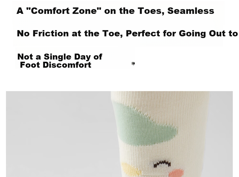 Beitais Children's Socks Baby Spring and Autumn Indoor Breathable Pure Cotton Long Tube Socks for Boys and Girls Toddler Walking 25