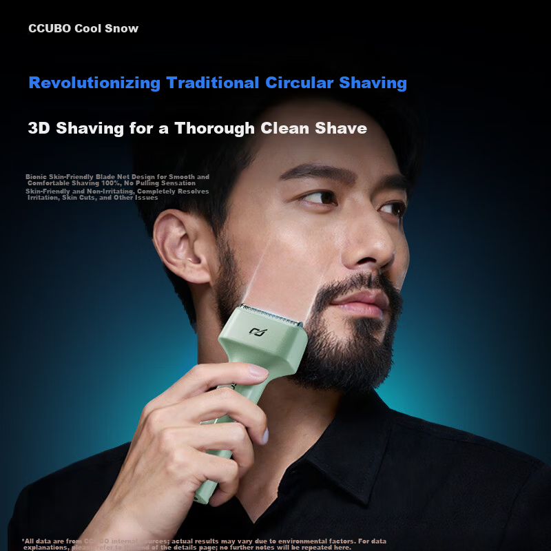 Cooper Clean No Blackheads Skin-Friendly Non-Irritating Electric Shaver for Men 2026 New Reciprocating Mini Hammer Portable Beard Trimmer Gift for Husband and Elders