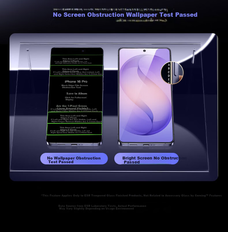 ESR ESR [3 Pieces] Tempered Glass Screen Protector for Samsung S25 Ultra, Galaxy S25 Ultra Phone Film, Anti-Fingerprint, HD Clear, Full Coverage Front Protective Film 15