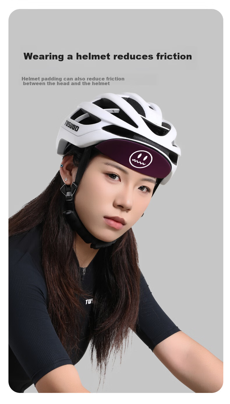 Captain Tas Cycling Cap Road Mountain Bike Helmet Liner Moisture-Wicking Quick-Dry Unisex Spring Summer Sun Protection Cycling Hat 3