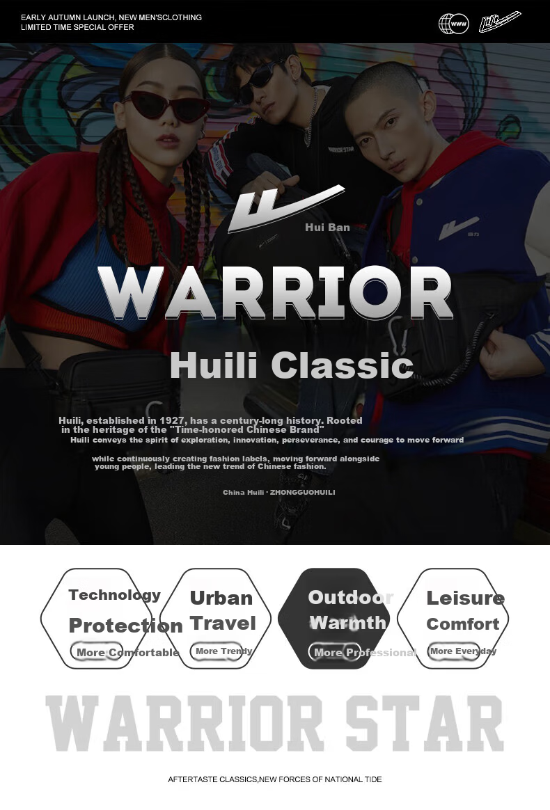 Warrior Men's Casual Leather Jacket Spring Autumn Loose Lapel Workwear Coat Gray XL 1