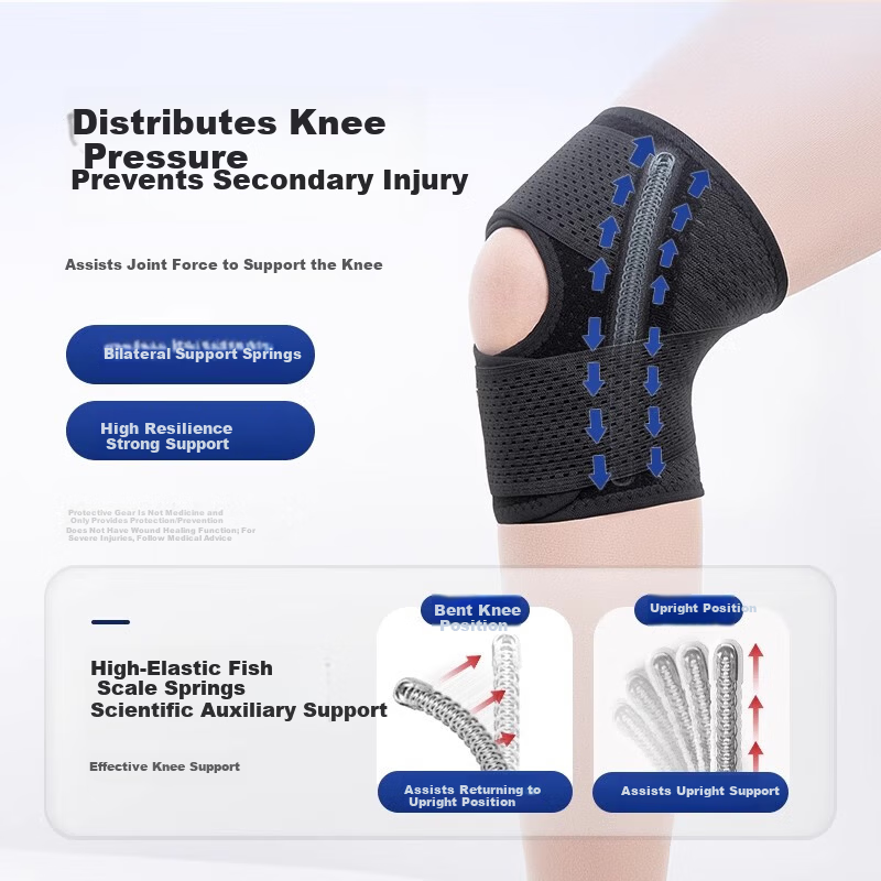 GALVARAN Knee Brace for Meniscus, Arthritis, Patella Injury, Unisex Sports Knee Support for Running, Basketball, Mountaineering