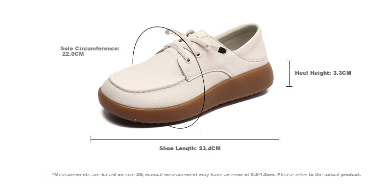 MULINSEN Women's Leather Shoes, Spring And Summer Casual White Sneakers, Flat Loafers, Slip-On Soft-Soled Mom Shoes, Black, Size 38 25