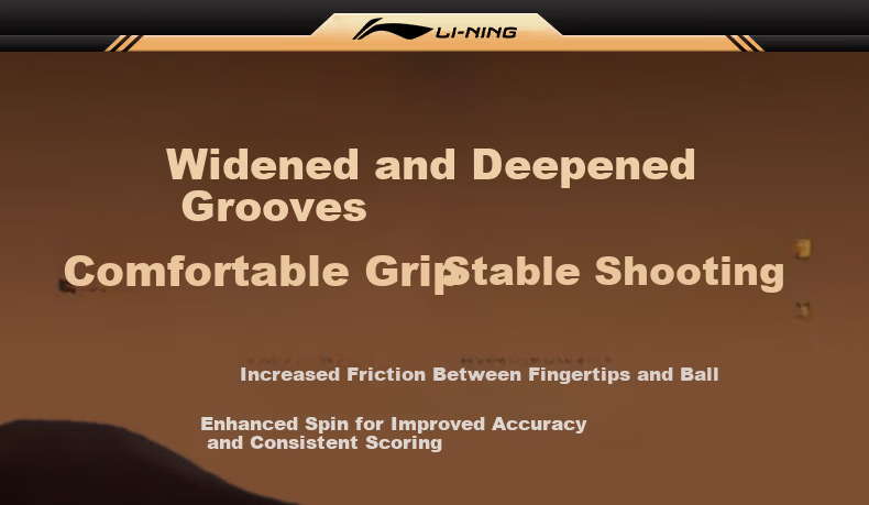Li-Ning CBA Classic Gold Label Basketball Adult Outdoor Wear-Resistant Dustproof Professional Game 957 II Basketball Gift 11