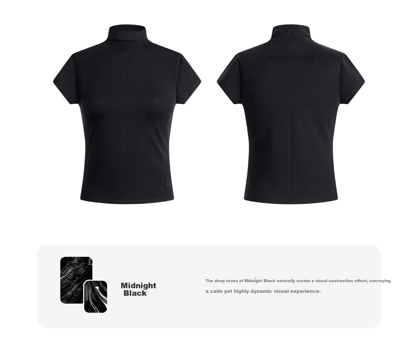 Navigare Italian Small Sailboat High Neck Short Sleeve T-Shirt 2026 New Women's Slim Fit Flutter Sleeve Antibacterial Top 2325556501 14