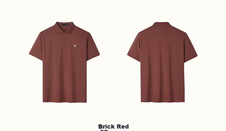 HLA Hailan Home Men's Short Sleeve Polo Shirt 26 New Year of the Horse Dunhuang Series Cooling Short Sleeve Summer Shirt 11