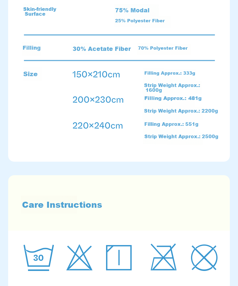 Tbh Xiangmeng™ Summer Cooling Quilt Washable Air Conditioning Blanket Summer Single Double Cooling Quilt Edelweiss Fragrance 150x210cm 20