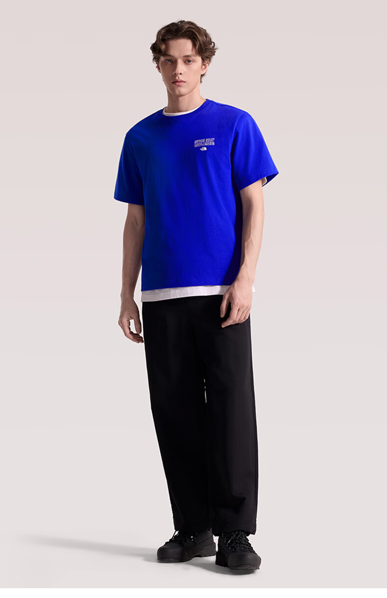 The North Face Men's Outdoor Casual Breathable Printed Short Sleeve T-Shirt 8GW0 Black/JK3 L 5