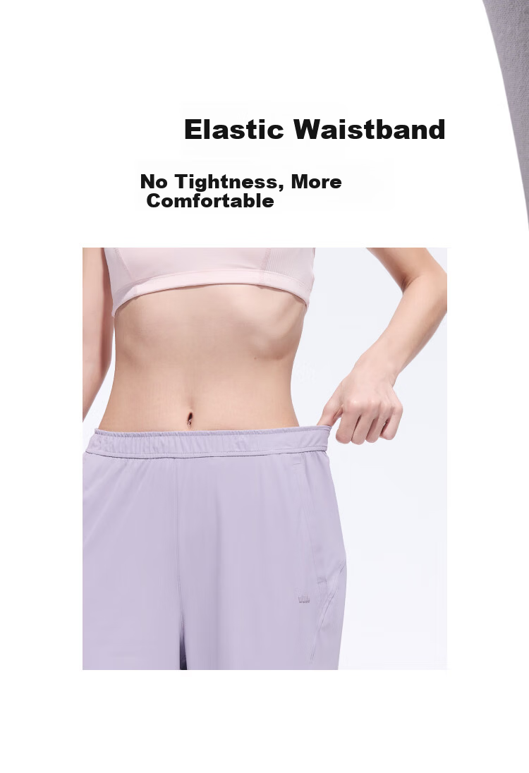 Beneunder Women's Wide-Leg Sports Pants Breathable Quick-Dry Sun-Protective Loose Fit AS010 17