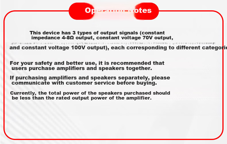 Shuledi AV-2000 Domestic IP Amplifier Network Amplifier High Power Analog Network Cable Connection for School Factory Remote Paging Intercom (Power: 100W) 16