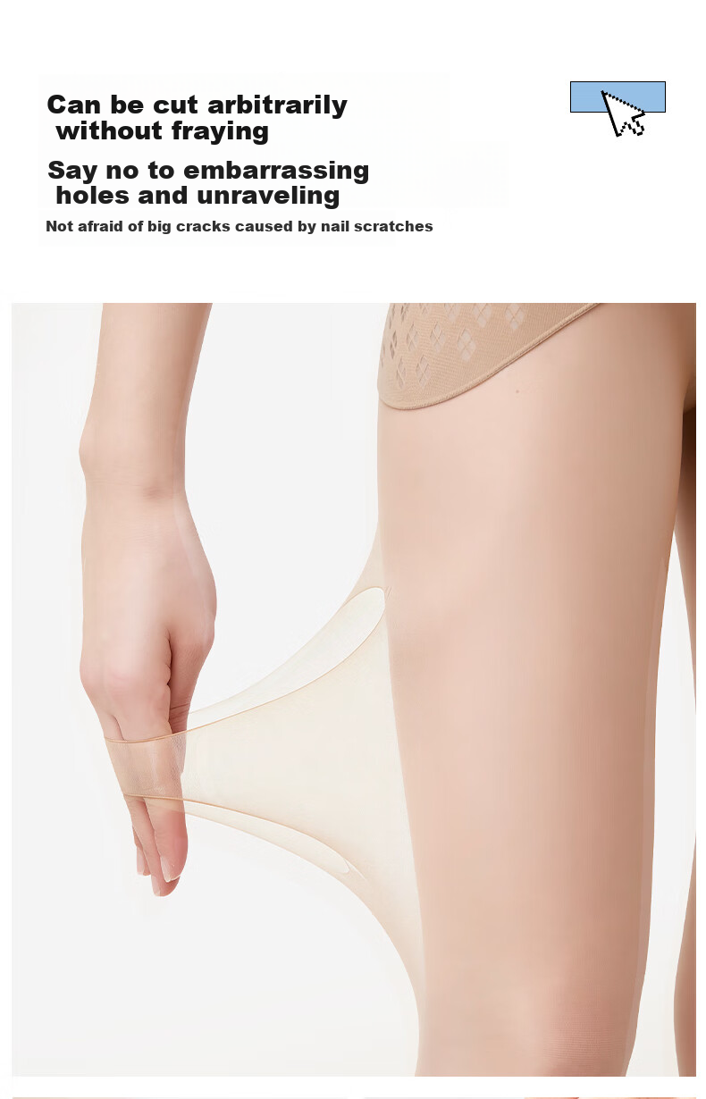 Afandi 2D Ultra-Soft Sunscreen Stockings Summer Ultra-Thin High-Elastic Sheer Leggings Anti-Snag Pantyhose 2026 New Model 9