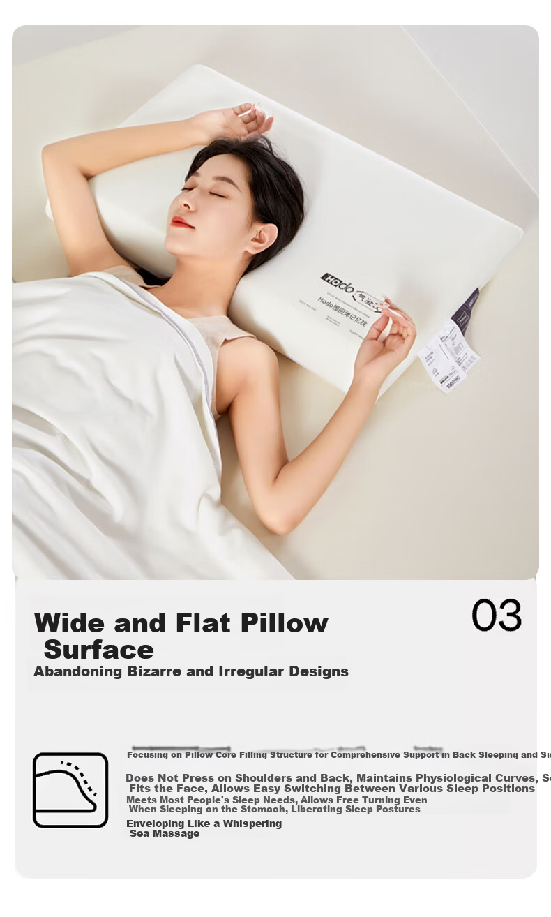 Hodo Deep Sleep Pillow Pro 3.0 Memory Foam Cervical Pillow Neck Support Pillow Adult Memory Foam Pillow Core 42*70*10cm 12
