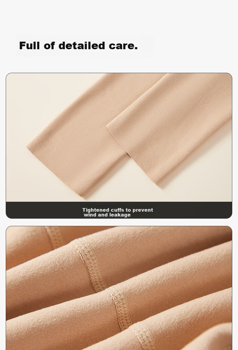 Herbal Original Thickened Thermal Pants Women's Autumn Base Layer Derong Heat-Generating Cashmere Protein Seamless High-Waist 10A Antibacterial Thread Pants 13