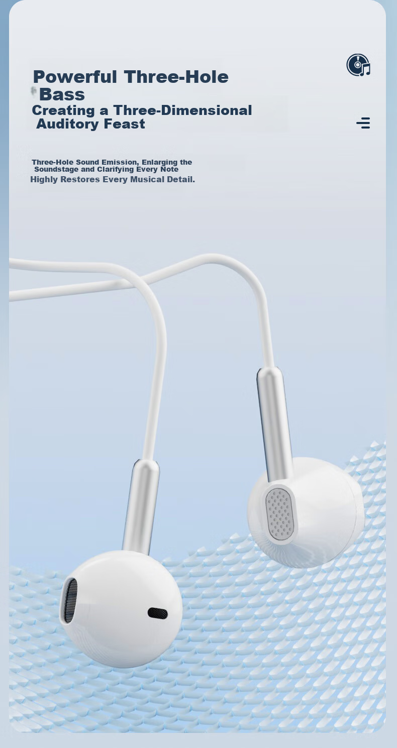 Lenovo Invests in Brand Yinengzhe Wired Headphones, Semi-In Earphones for Mobile Music And Karaoke, Compatible with Desktop Computers, Laptops And Smartphones, EY02 Type-C Black 4
