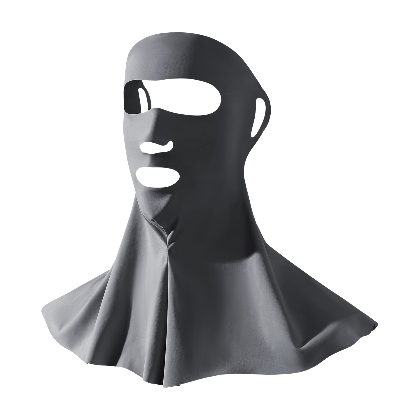 Nanjiren Sun Protection Face Mask for Men and Women Summer Thin UV Protection Outdoor Cycling Driving Face Bikini Dark Gray