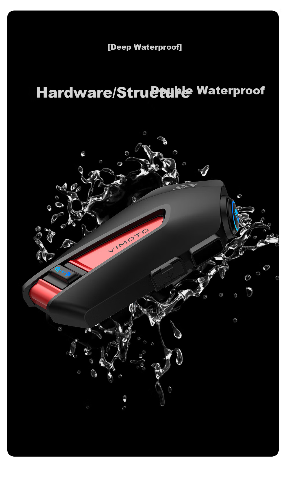 Vimaitong Self-operated SR Motorcycle Helmet Bluetooth Headset Professional Harman Sound Ultra-long Battery Life JD Exclusive Full Helmet 8