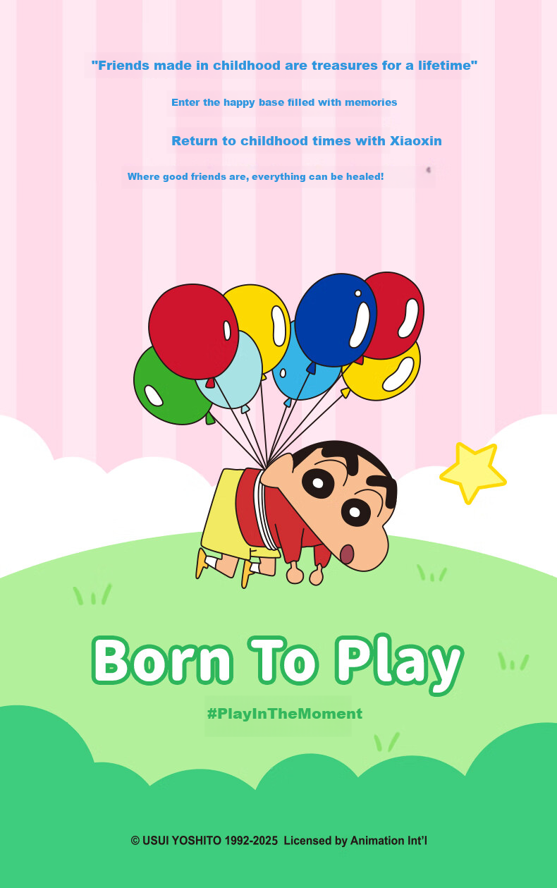 AREA-X Crayon Shin-chan Collaboration Trendy Building Block Toy Birthday Gift Happy Choir Room 21