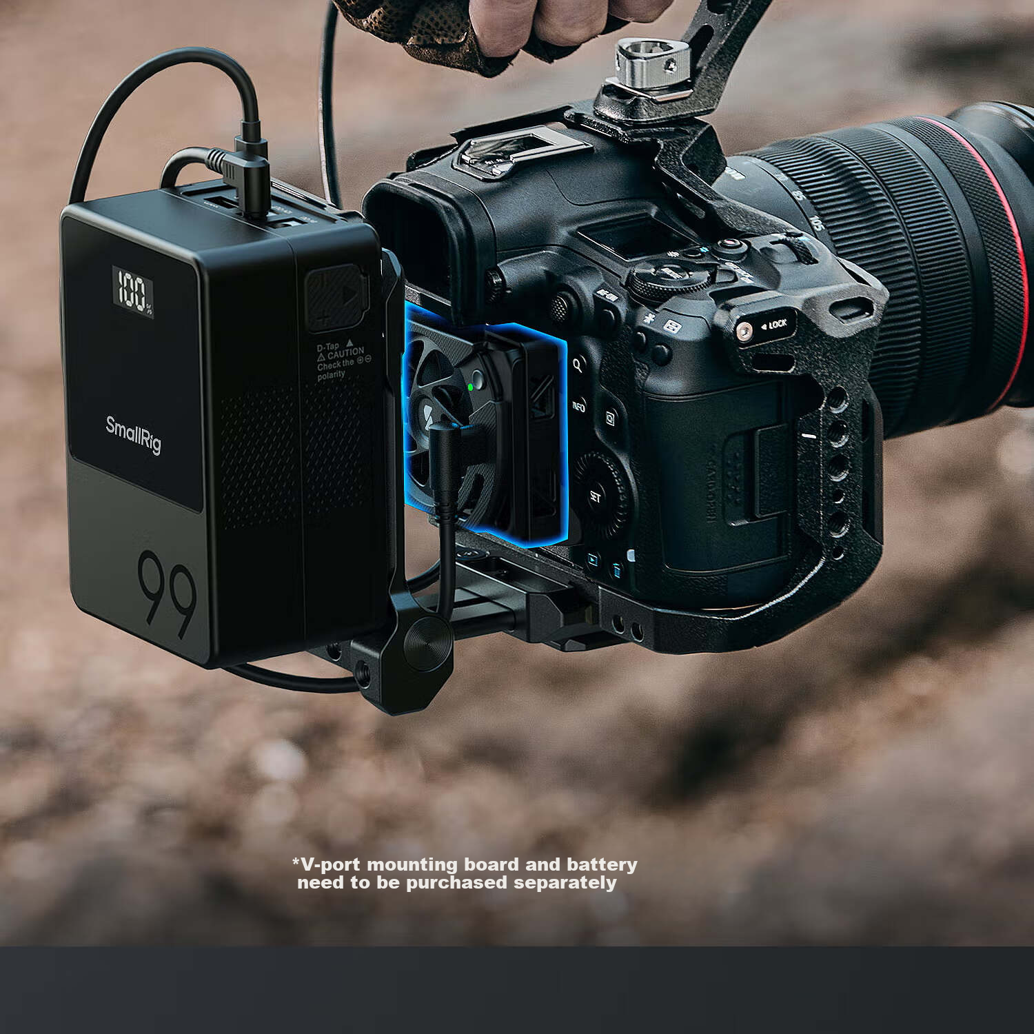 SmallRig 5152 Camera Cooler Live Streaming Cooling Device for Sony ZV-E10II/A74/A7S3/A7C2/A7CR/A6700/FX3/30 DSLR Mirrorless Camera Cooling 11