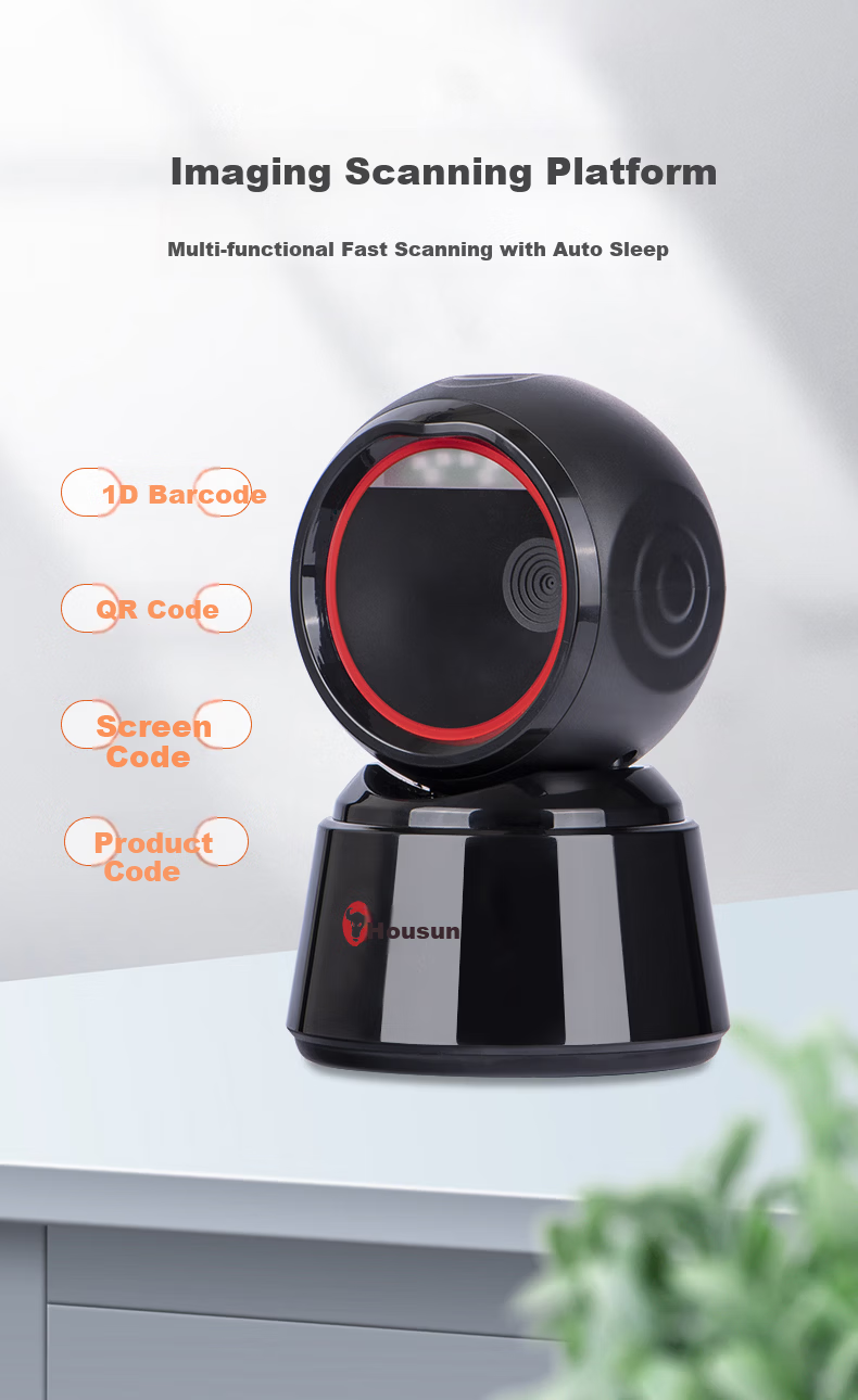 Hysoon ST20Pro 1D/2D Barcode Scanner Platform for Supermarket, Retail, Pharmacy Traceability, and Verification Screen Code Reader 2