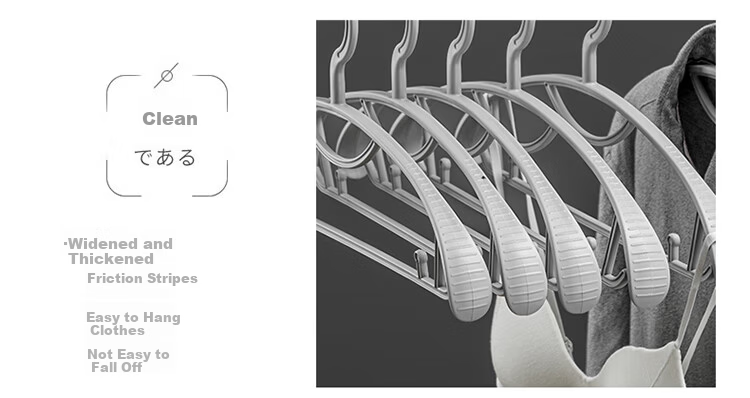 Ie no Monogatari Japanese Travel Clothes Hanger 5-Hole Drying Rack Hotel Indoor Clothes Drying Rack Portable Foldable Travel Hanger for Business Trips 13