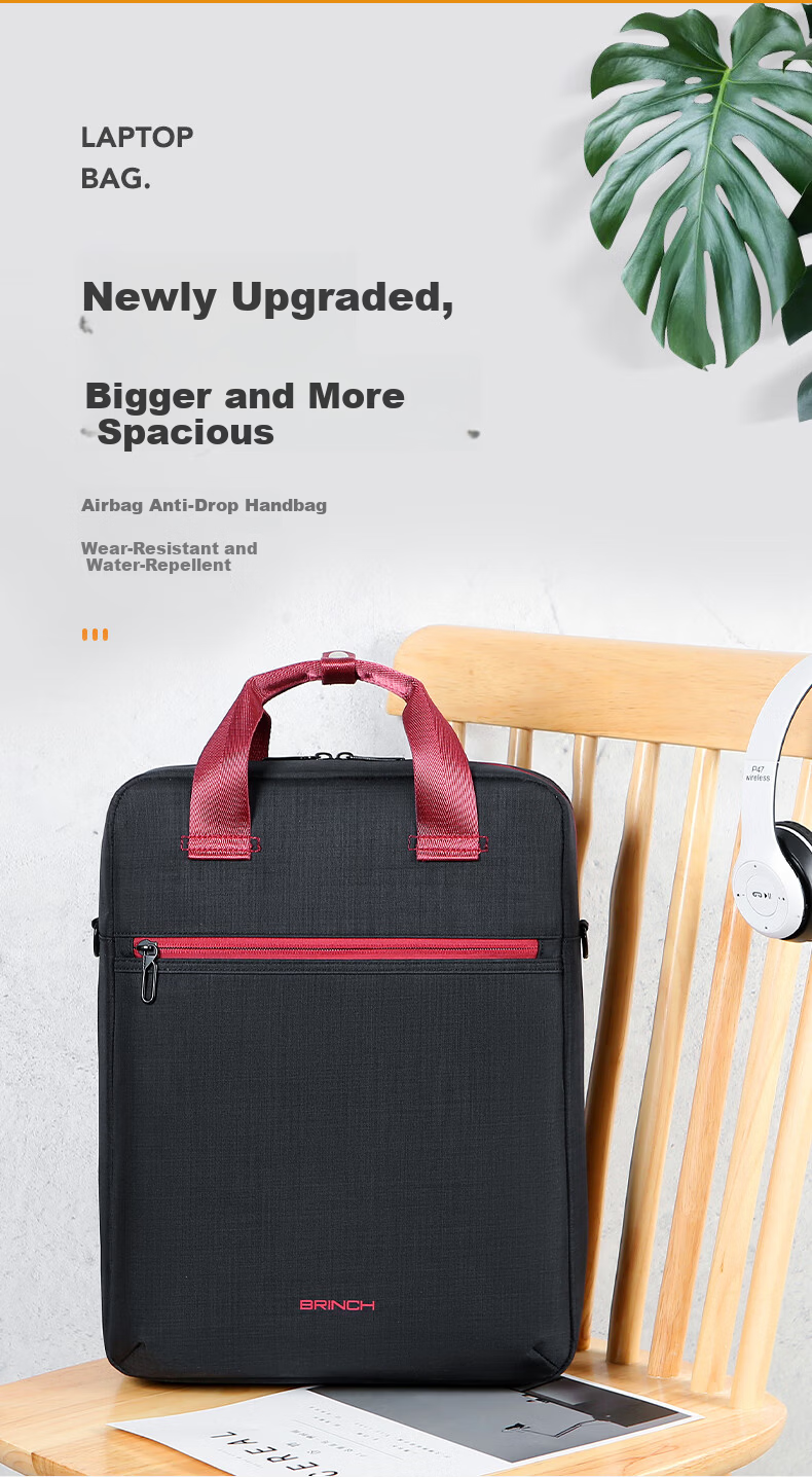 14/15 Inch Shockproof Large Capacity Business Laptop Bag for Huawei Lenovo Asus Apple 1