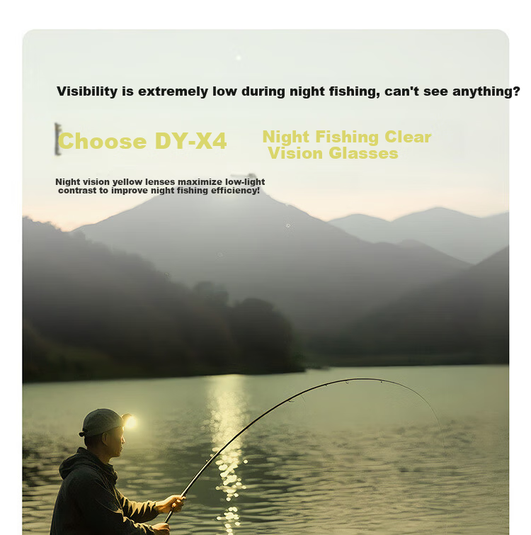 Bertha Fishing Sunglasses Polarized Outdoor Professional Anti-Glare Men Underwater Visible 3M Drift Watching Glasses 24