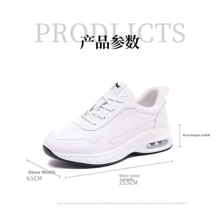 Red Dragonfly Women's Sports Shoes New White Lightweight Shock-Absorbing Running Shoes EXB350641 White Size 35 2