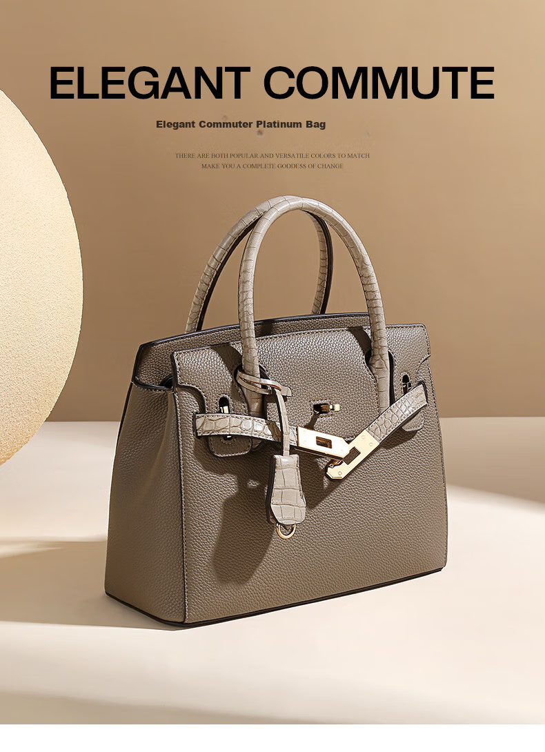 TUCANO 2026 New Women's Leather Handbag Luxury Kelly Shoulder Crossbody Bag Mother's Day Gift 1