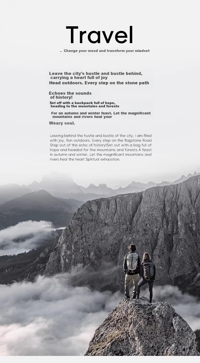 ROMON 3-in-1 Men's Outdoor Mountaineering Jacket with Hood, Women's Couple's Black 3XL 6