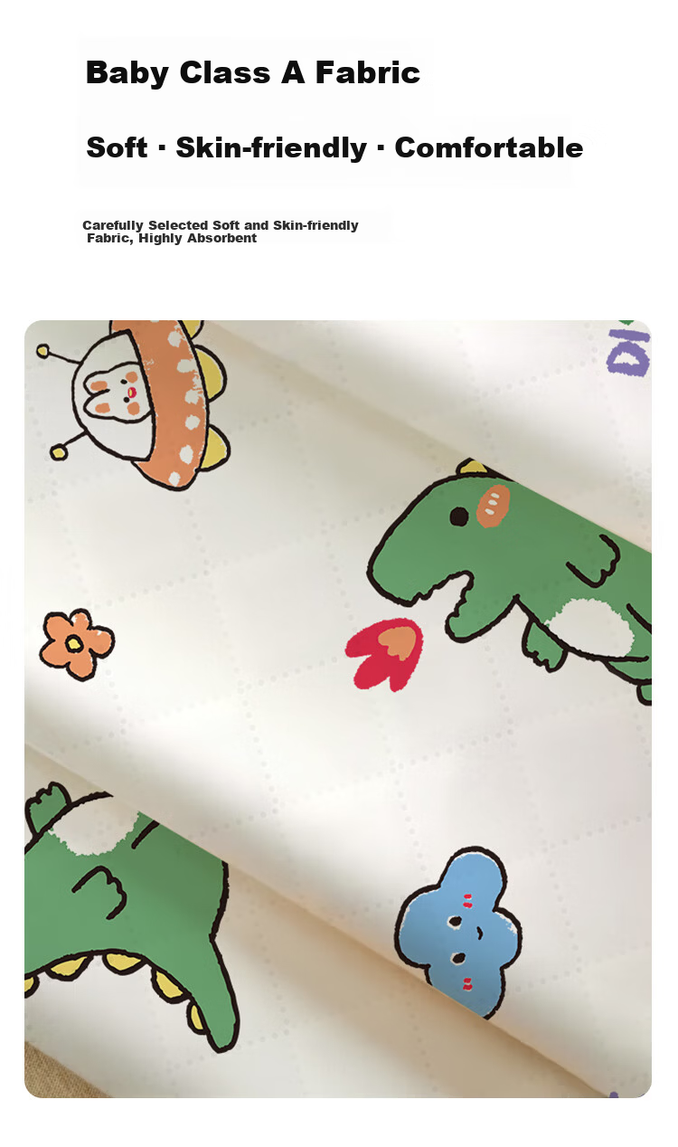 Guangduola Baby Waterproof Washable Urine Pad Mattress Menstrual Leak-Proof Care Mat Breathable for Babies and Toddlers 2