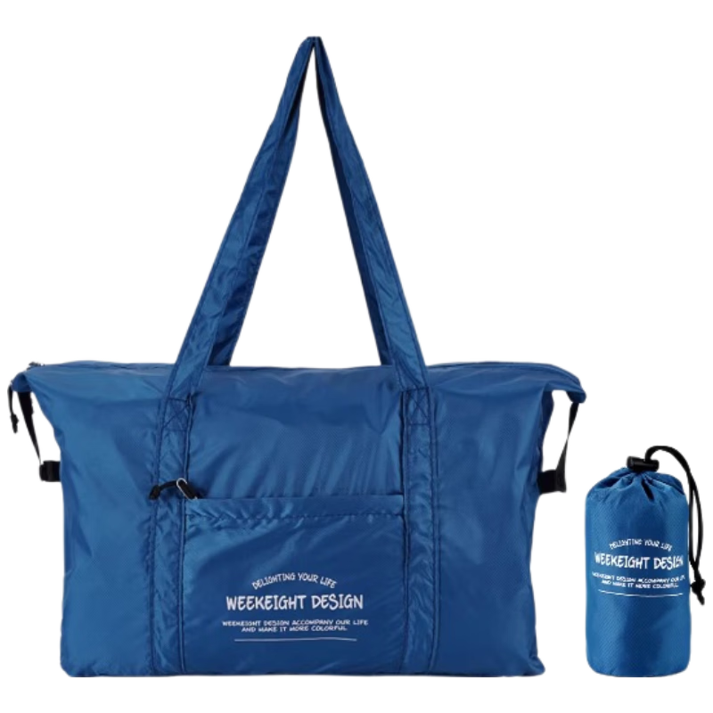 Liomirror Travel Bag Large Capacity Foldable Luggage Sleeve Maternity Gym Handheld Crossbody Bag for Men and Women