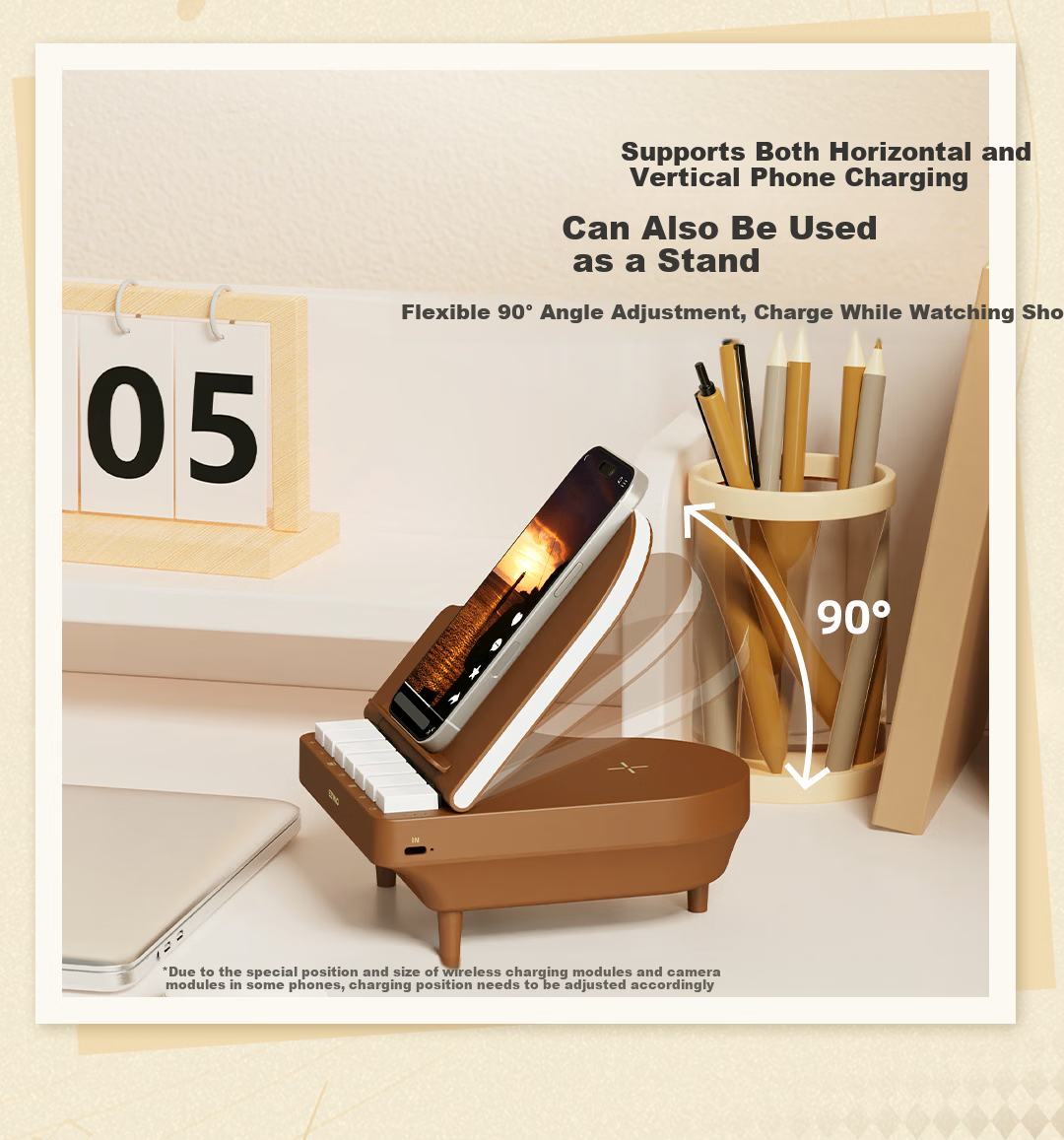 Jiguang Piano Lamp Speaker Gift Set with 2 Sheet Music 7