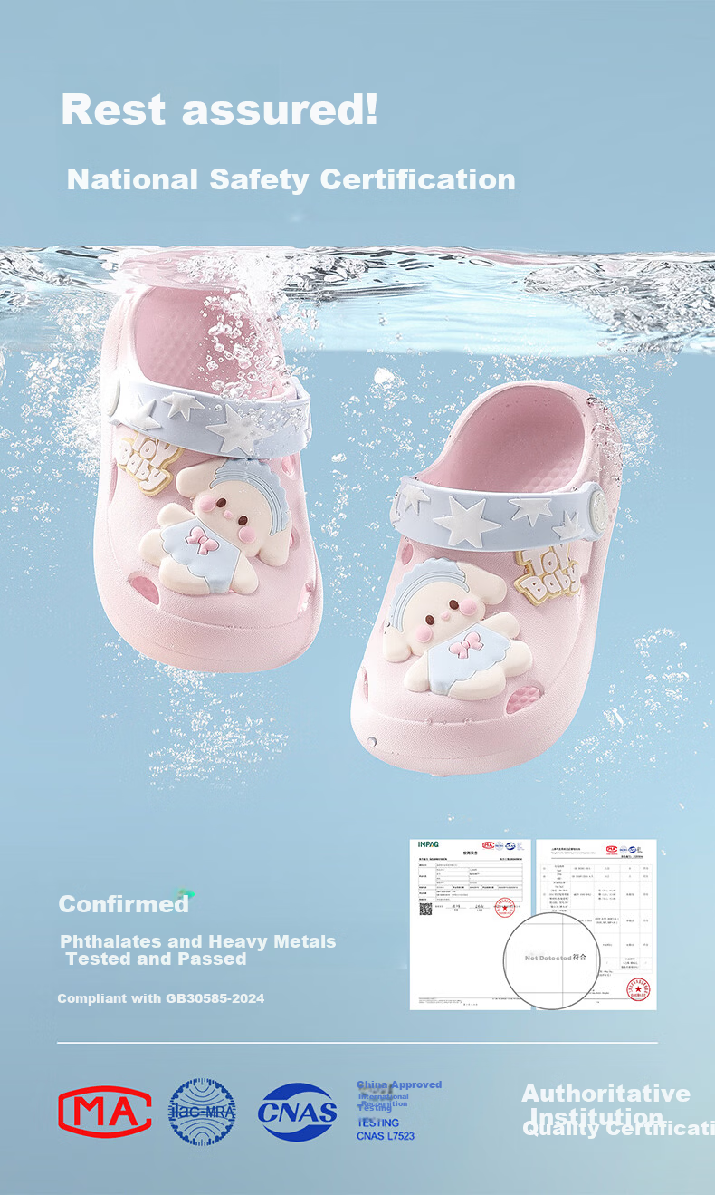 Cheerful Mario Girls Baby Clog Shoes Children's Princess Sandals Summer Soft Sole Breathable 1-3 Years Toddler Boys Cool Slippers 4