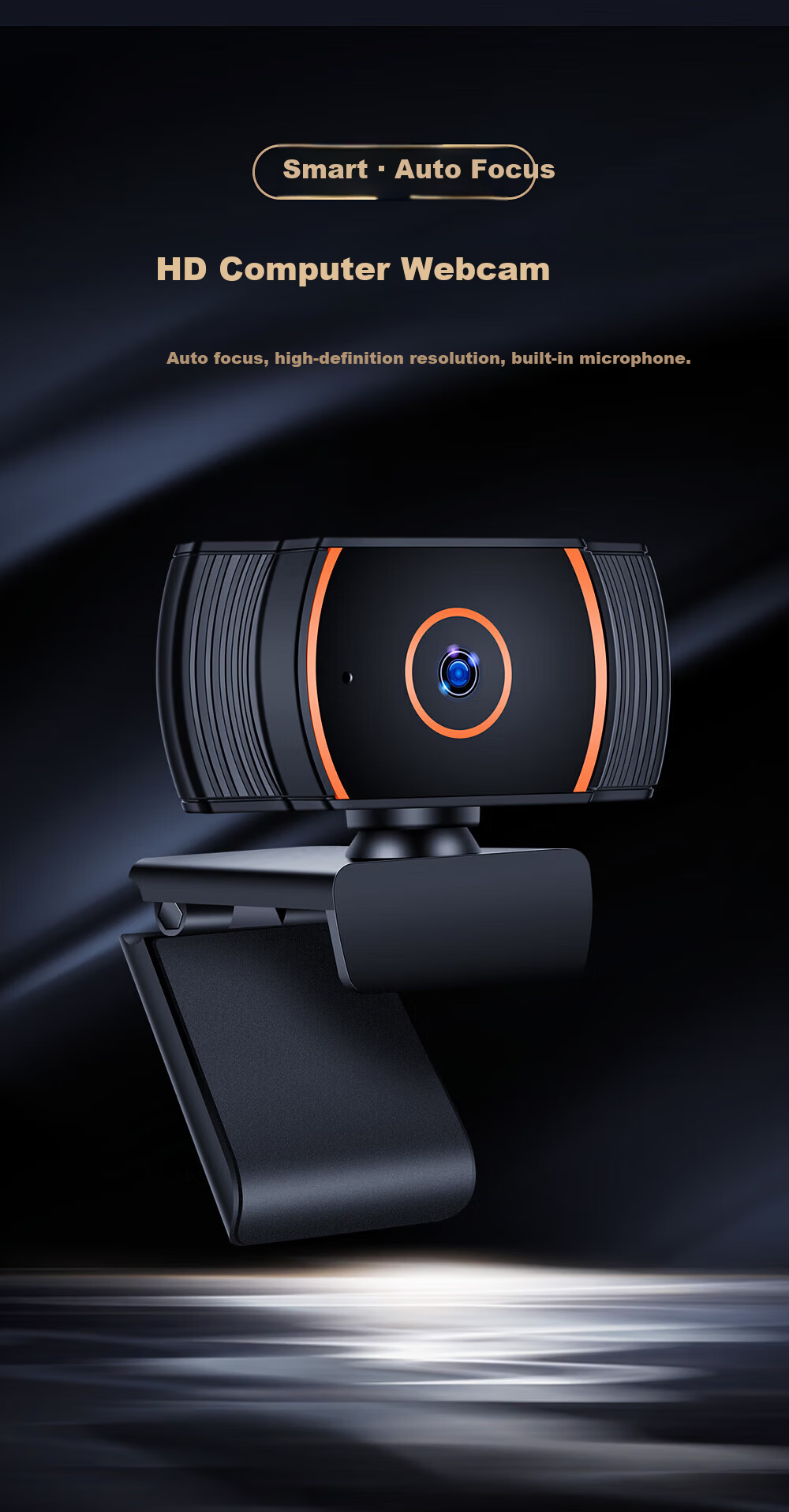 Stiger Computer Webcam with High Definition And Microphone for Video Calls, Meetings, Postgraduate Entrance Exams, Online Classes, Laptop, Desktop All-In Live Streaming Video for Home Teaching, USB External 2K 3