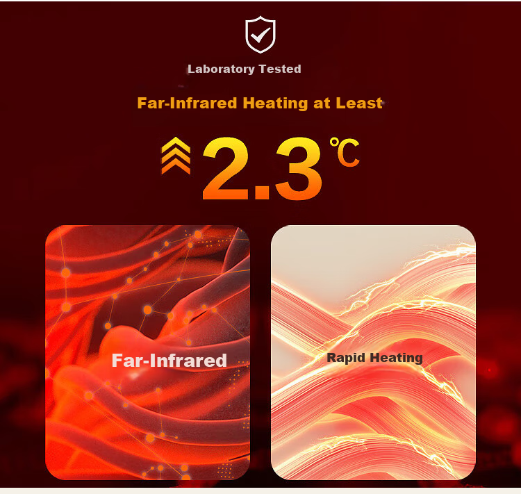 LangSha Women's Autumn Thermal Base Layer 10A Antibacterial Mite-Resistant Double-Sided Fleece Warm Top Thermal Underwear 9