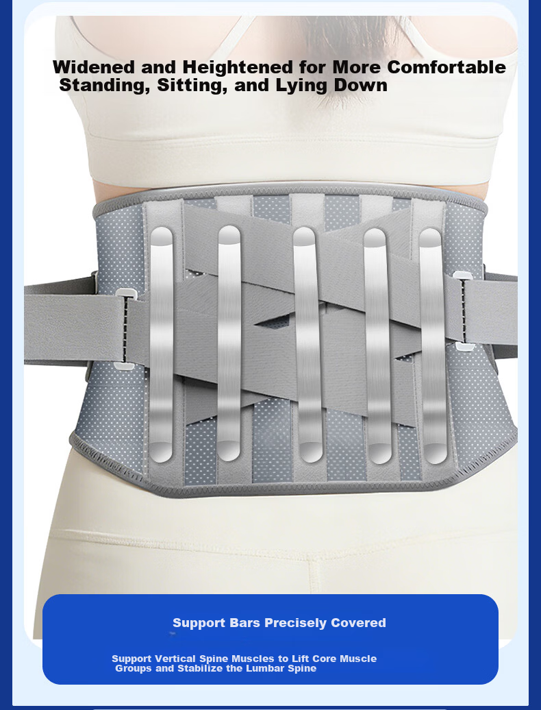 YUZHAOLIN Knitted Waist Warmer Support Belt for Lumbar Protection, Abdominal Warmth, Sports Fitness, Cold Prevention, Size L 7