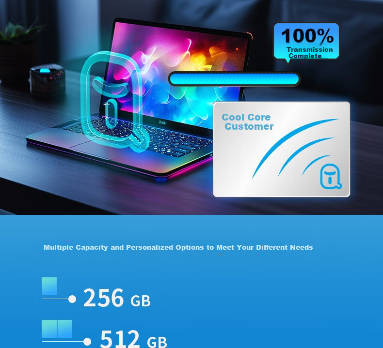 Kuxinke 1TB SSD Solid State Drive SATA3.0 Interface Desktop Laptop AI PC Storage Accessory 6